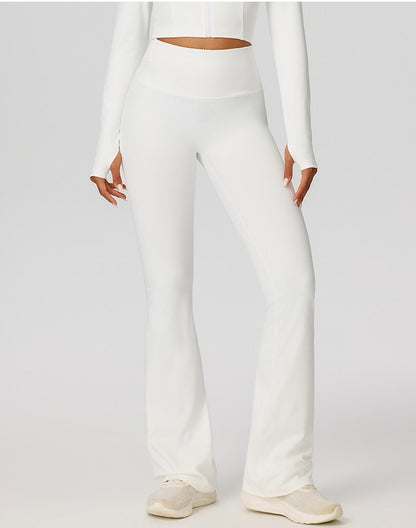 women fitness flare leggings outfit set