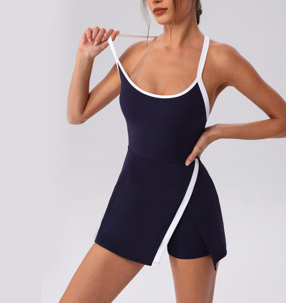 women_s activewear dress with shorts 