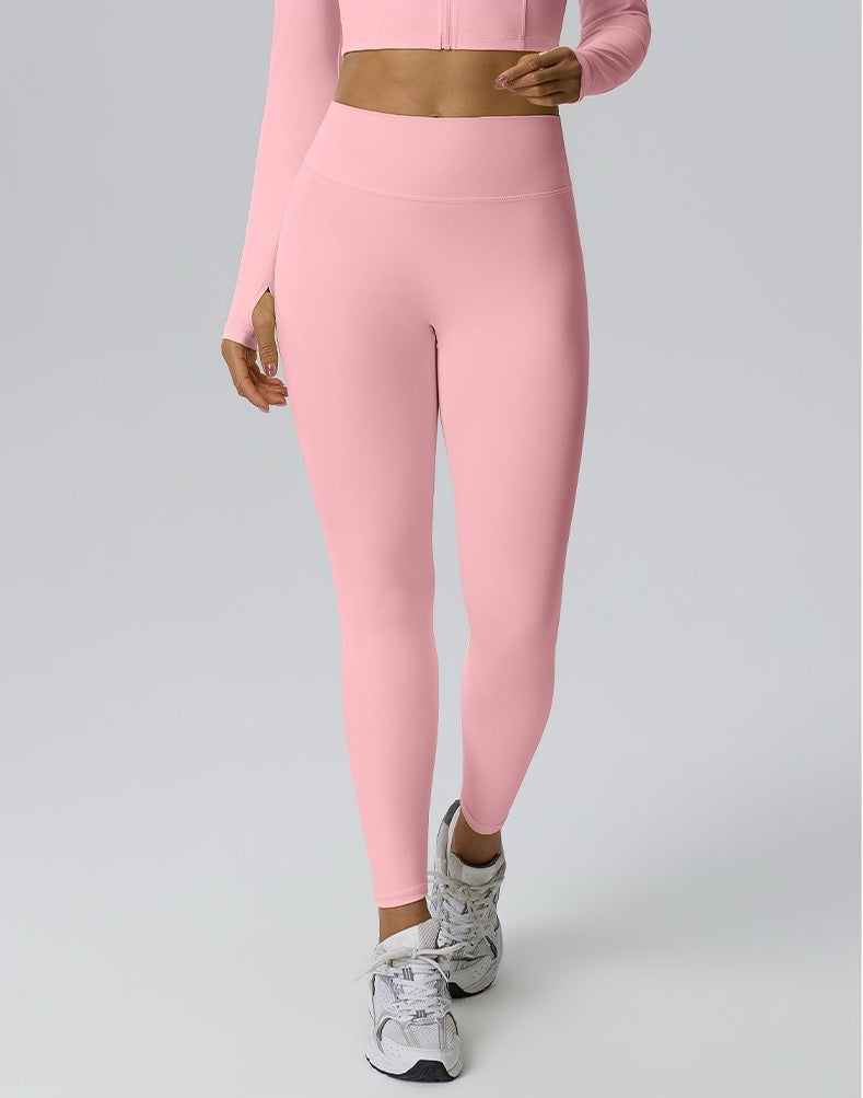 women's pink leggings