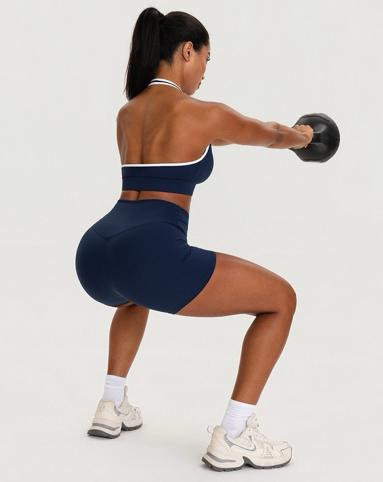 womens training shorts fitted