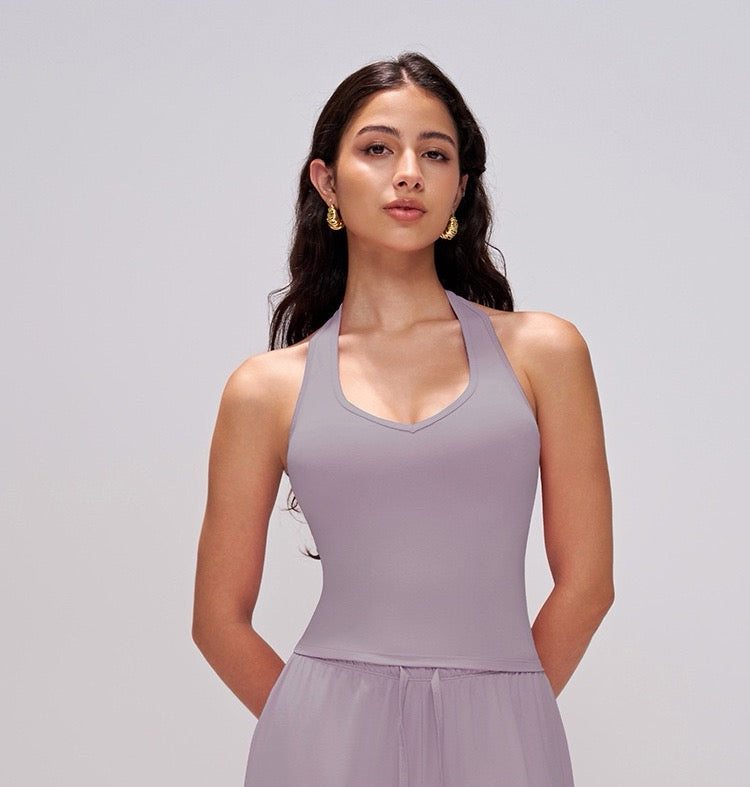 women's training tank with support