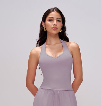 women's training tank with support
