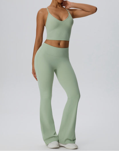 women's yoga top with built in bra