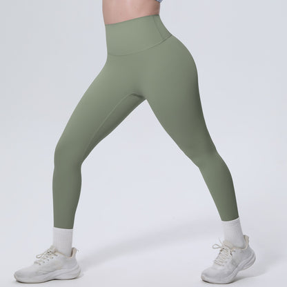 Black High Waist Workout Leggings – Squat Proof Gym Yoga Pants for Women