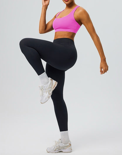 womens activewear sports bra pink
