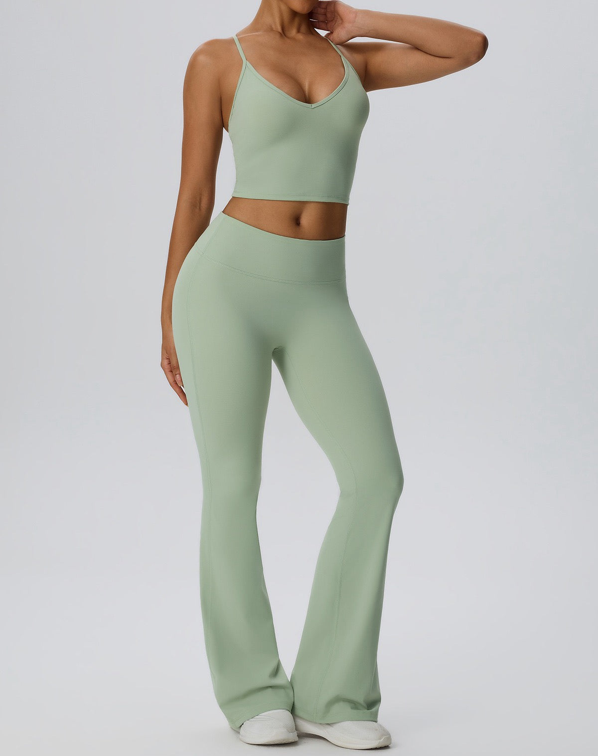womens athleisure flare pants
