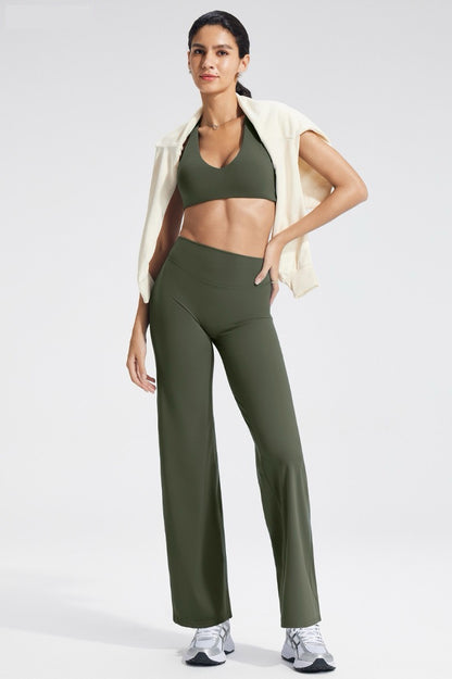 womens athleisure wear green
