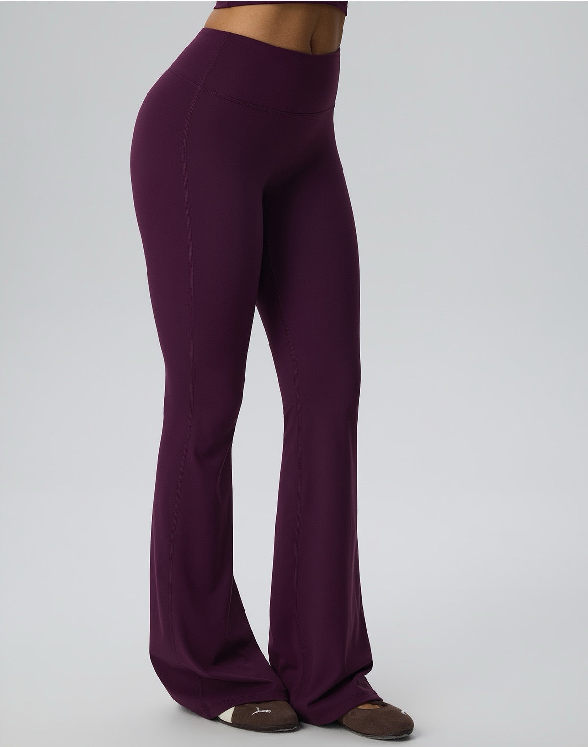 womens micro flare leggings