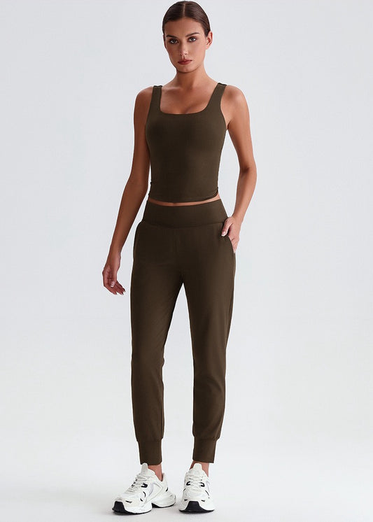womens tank and joggers set