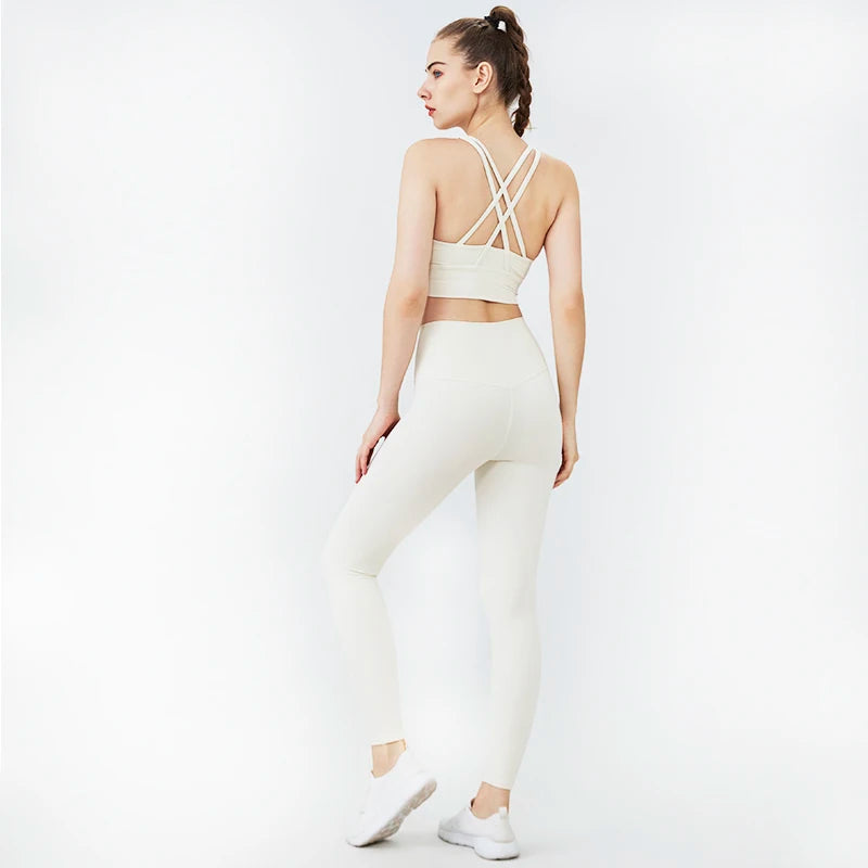 womens workout outfit matching set