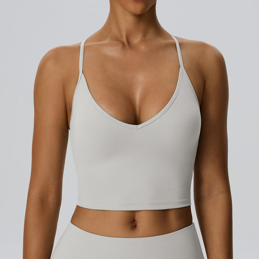 women's yoga crop top