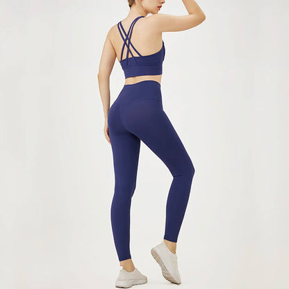 womens yoga matching outfit set