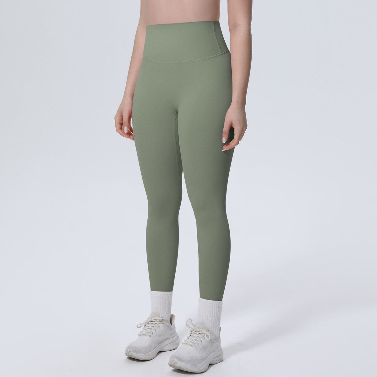 Black High Waist Workout Leggings – Squat Proof Gym Yoga Pants for Women