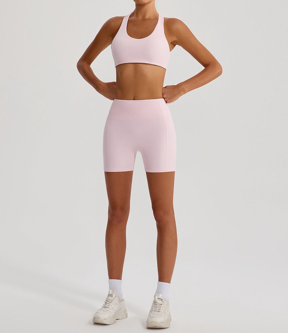 yoga activewear pink
