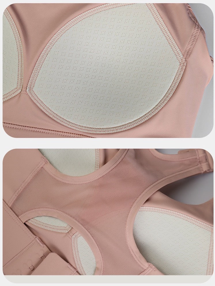 yoga bra with breathable pads