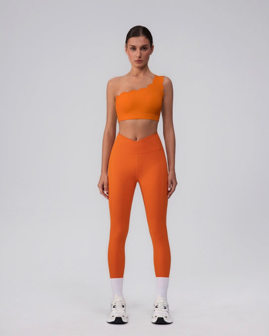 yoga set with v waist leggings