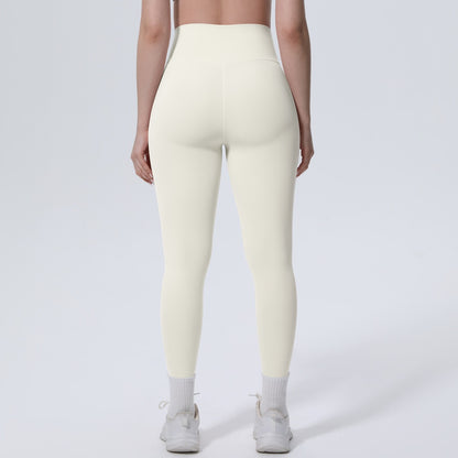 Black High Waist Workout Leggings – Squat Proof Gym Yoga Pants for Women